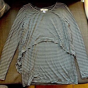 Ripe long sleeve nursing top